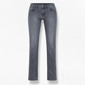 Miss Me Gray Black Wash Mid Rise Stretch Denim Skinny Jeans Size 31 Y2K Grunge